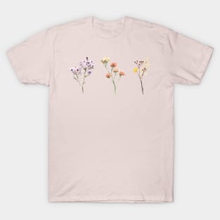 3 Beautiful Flowers ! T-Shirt